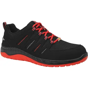 ELTEN Mixte Maddox Noir-Rouge Faible ESD S3 Chaussure Industrielle, 44 EU pas cher