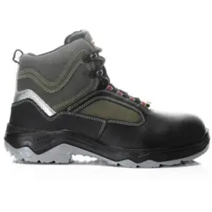 ELTEN Lex ESD S3S, Chaussures de sécurité pour Hommes, légères, Embout en Acier, matière supérieure : Cuir + Textile, Doublure intérieure : Textile (Respirant), Taille 47 pas cher