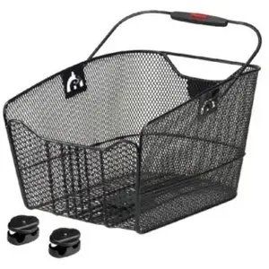 Comparateur de prix : Rixen und Kaul and 0319F Citymax Basket, Panier pour Vélo, Noir