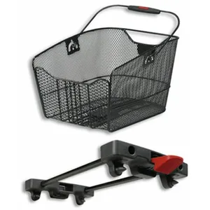 Comparateur de prix : Panier arrière KLICKFIX City Max pour Racktime Noir - 24L