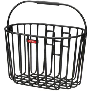 Comparateur de prix : Klickfix panier de vélo alumino noir noir 25 x 40 x 26 cm