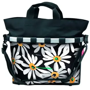 Comparateur de prix : KlickFix Panier à vélo Ovale M Sacoche de Guidon Unisexe-Adultes, Magarite, 17 Liter