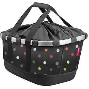 KlickFix Bikebasket GT Sac à Bagages. Unisexe, Pois, Maße: 33 x 27 x 42 cm