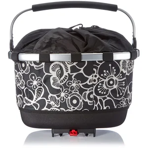 Comparateur de prix : Sacoche de porte bagage klickfix carrybag gt racktime fleurs noires