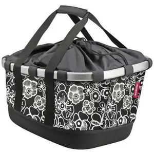 Comparateur de prix : KLICKfix Bikebasket GT Sac de porte-bagages Fleur Black 21 L