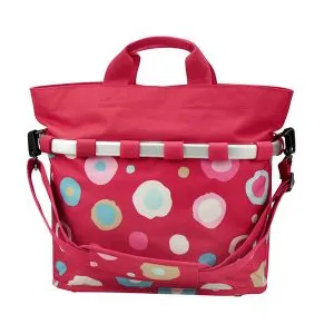 Comparateur de prix : Sacoche de porte bagage klickfix bikebasket oval m funky