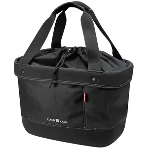 Comparateur de prix : Klickfix alingo panier à vélo pour femme 7 l noir - noir