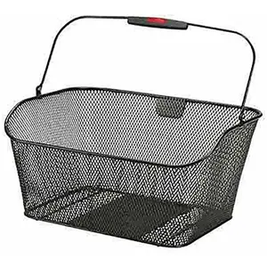 Comparateur de prix : KLICKfix Panier ar acier maille city 20l noir 40x20x30 cm (avec fix korbklip)