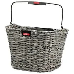 Comparateur de prix : Panier de vélo avant structure osier sans adaptateur Klickfix TU