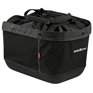 Comparateur de prix : Panier de vélo KlickFix Alingo GT pour Racktime noir - Charge 10 kg