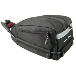 Comparateur de prix : KlickFix Satteltasche Contour SF Klickfish Mixte, Noir-Noir, 28 x 15 x 14 cm
