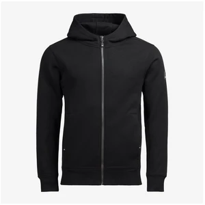 Sweat zippé à capuche quentin t2xl noir 300 - 400 g entre 1 et 3 sweat 1 pièce(s) coton, polyester recyclé sweat zippé à capuche quentin noir t2xl - f pas cher