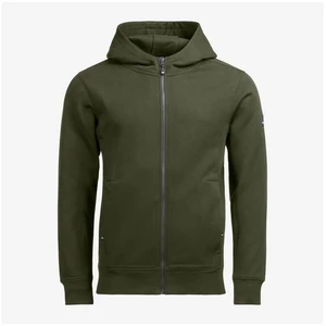 Sweat zippé à capuche quentin tl 300 - 400 g entre 1 et 3 sweat 1 pièce(s) coton, polyester recyclé vert olive sweat zippé à capuche quentin vert oliv
