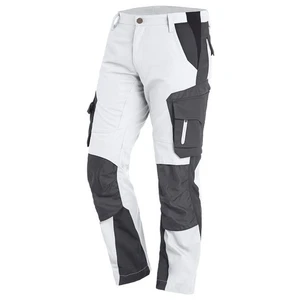 Pantalons florian pantalon florian blanc/anthracite t42 42 200 - 300 g entre 4 et 6 pantalon coton, polyamide 1 pièce(s) blanc / gris anthracite - fhb