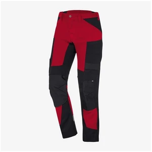 FHB original GmbH & Co. KG Pantalon stretch leo 300 - 400 g 7 et plus pantalon t40 1 pièce(s) pantalon leo élastique rouge/noir t40 noir / rouge polyamide, polyuréthane, polyest