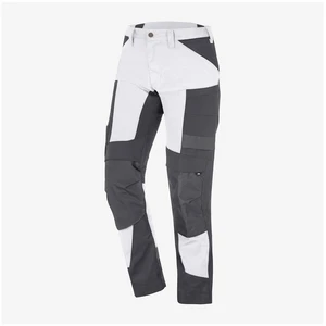 FHB Pantalon stretch leo 300 - 400 g 7 et plus pantalon t44 1 pièce(s) pantalon leo élastique blanc/gris t44 blanc / gris polyamide, polyuréthane, polyest pas cher