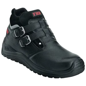 FHB Botte de sécurité norbert taille 39 noir S3 hro en iso 20345 cuir de vache