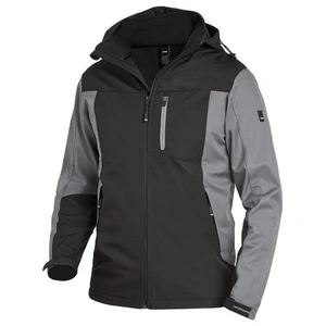 FHB original GmbH & Co. KG Veste de travail Jannik, Softshell, Taille L, gris/noirVendu parchampion-direct