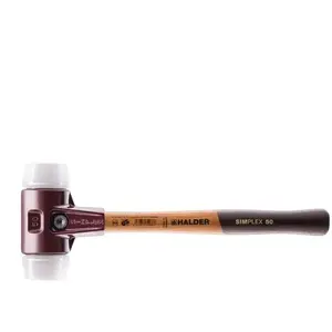 Comparateur de prix : Halder marteau non-destructif simplex, 80mm, superplastique DFX-564230