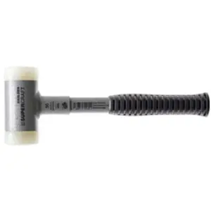 Halder 3377040 SuperCraft Terugslagvrije hamer - Nylon - Staal - 805gr - 40mm pas cher