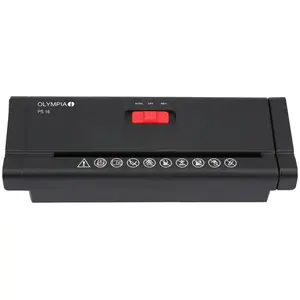 Olympia Destructeur de documents PS 16 6 feuille(s) destruction par bandes 6 mm P-2 0 l pas cher