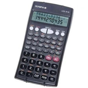 Olympia LCD 8110 calculatrice Poche Calculatrice scientifique Anthraci...