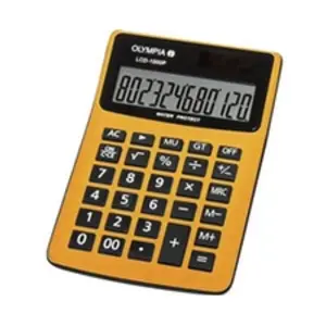 Comparateur de prix : OLYMPIA Calculatrice de bureau LCD 1000P, solaire/pile ()