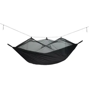Comparateur de prix : AMAZONAS Hamac avec moustiquaire Voyageur Extrême 275x140cm - Marron