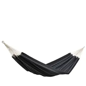 Comparateur de prix : Hamac Double - AMAZONAS - Barbados - Noir - 2 personnes - Exotique