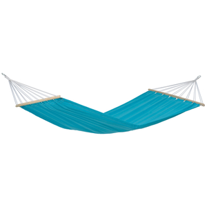 Comparateur de prix : Hamac à baguettes géant - AMAZONAS - Miami Aqua NEW - Motifs tendances - Bleu - Extérieur