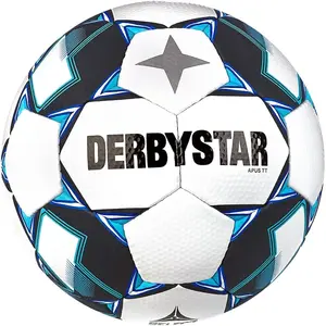 Derbystar Ballon de football Apus TT v23 Blanc/bleu Taille 5 pas cher