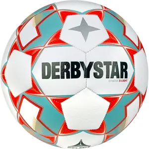Comparateur de prix : Derbystar Stratos S-Light V23 Football Jeunesse Unisexe, Blanc/Vert, 3