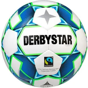 DERBYSTAR Gamma TT Ball Weiss Blau Gruen 5 pas cher