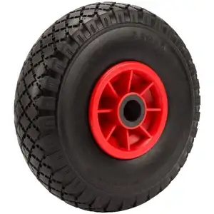 Tente Roue Pour Diable En Caoutchouc - Diamètre 260 Mm - Force 150 Kg pas cher