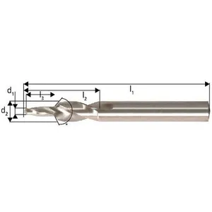Gühring Guhring - Foret étagé à queue cylindrique trou débouchant 180°... pas cher