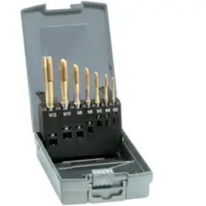 Jeu de tarauds machine DIN371/376 HSSE TiN Form B M3-12 GÜHRING