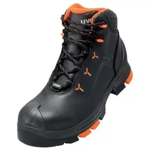 Comparateur de prix : Chaussures de sécurité montantes sans métal S3 Uvex 2 noires pointure 43