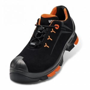 UVEX Chaussures basses noires/orange uvex 2, S3, Pointure UE: 39 pas cher