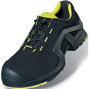 Uvex Mixte 1 X-tended Support Sneaker, Vert Lime Schwarz Lime Schwarz, 51 EU pas cher