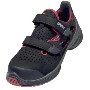 1 G2 6836238 antistatique (esd) Sandales de sécurité S1P Pointure (eu): 38 rouge-noir 1 paire(s) Y620152 - Uvex pas cher