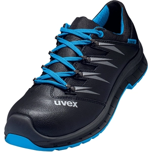 Uvex 2 Trend - Chaussures de sécurité en cuir S3 SRC ESD - Bleu/noir - Taille 43 pas cher