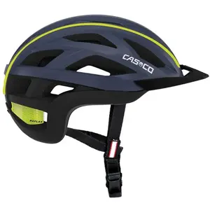 Casco Cuda 2 - Fietshelm - Maat: S - 52-56cm - Blauw Neongeel pas cher
