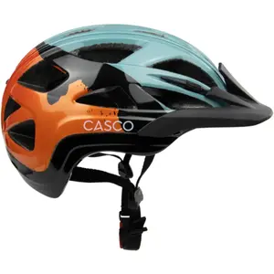 Casco - Activ Nextgen - Casque vélo enfant Petrol-orange - Taille unique pas cher