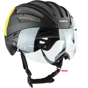 Casco - Speedairo - Casque vélo black-yellow - M (54 - 59 cm) pas cher