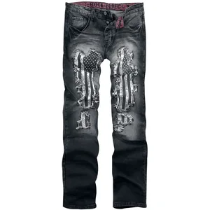 Comparateur de prix : Jean  de Rock Rebel by EMP - Pete - W29L32 à W40L34 - pour Homme - noir W40L34