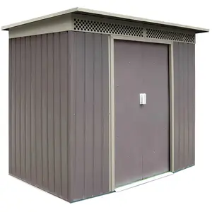 Dema - Abri de jardin 'Bristol' Gris platine pas cher