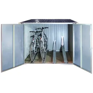 DEMA Abri à vélo / Garage à vélo pour 4 vélos pas cher
