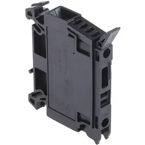 Weidmüller Bloc de jonction rail DIN à fusible Weidmuller W, A visser, Noir ( Pri... pas cher