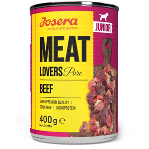 Josera Meat Lovers Junior Menu 6 x 400 g pour chiot boeuf pas cher