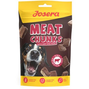 Comparateur de prix : 70 g de friandises pour chien Josera Meat Chunks au boeuf